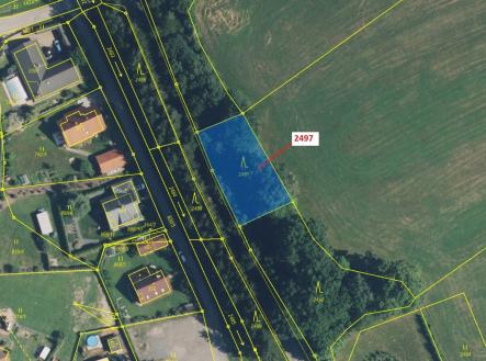 Prodej pozemku, les, 797 m²