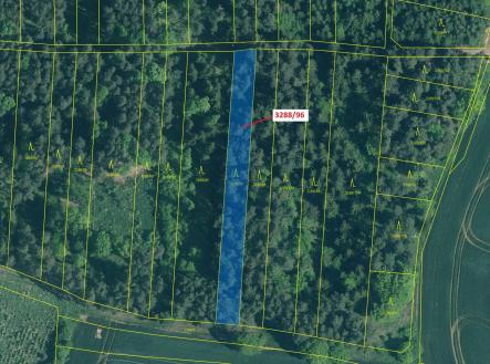 Prodej pozemku, les, 1 630 m²