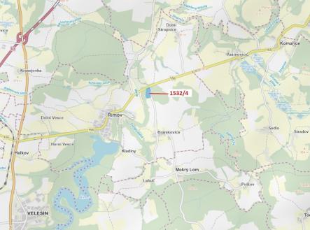 Prodej pozemku, les, 34 065 m²