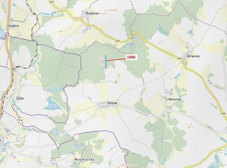 Prodej pozemku, les, 19 314 m²