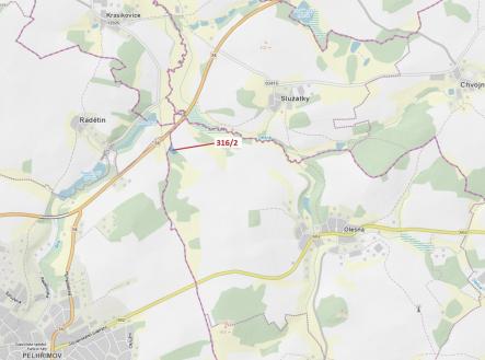 Prodej pozemku, trvalý travní porost, 3 211 m²