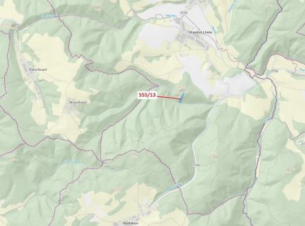 Prodej pozemku, les, 5 798 m²