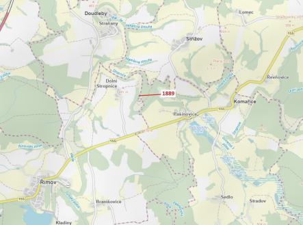 Prodej pozemku, les, 265 m²