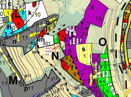 Prodej pozemku, les, 3 744 m²