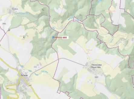 Prodej pozemku, les, 2 813 m²