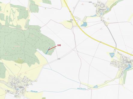 Prodej pozemku, les, 2 665 m²