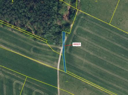 Prodej pozemku, zemědělská půda, 318 m²