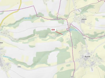 Prodej pozemku, les, 248 m²