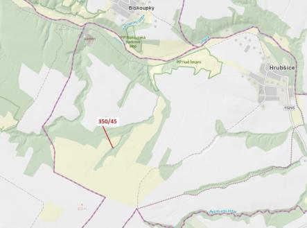 Prodej pozemku, les, 183 m²