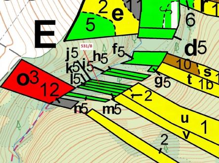 Prodej pozemku, les, 212 m²