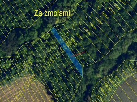 Prodej pozemku, les, 140 m²