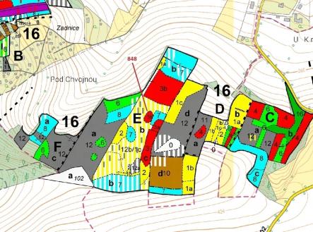 Prodej pozemku, les, 81 658 m²