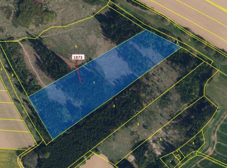 Prodej pozemku, les, 32 740 m²