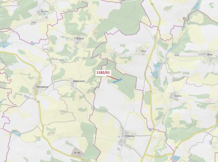 Prodej pozemku, les, 11 119 m²