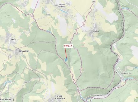 Prodej pozemku, les, 6 213 m²