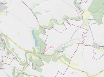 Prodej pozemku, les, 1 427 m²