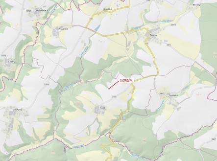 Prodej pozemku, les, 356 m²