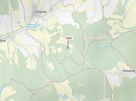 Prodej pozemku, les, 8 536 m²