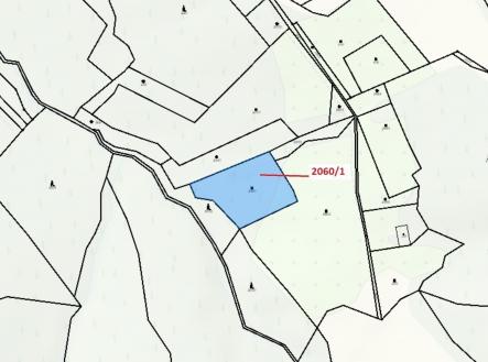Prodej pozemku, trvalý travní porost, 2 555 m²
