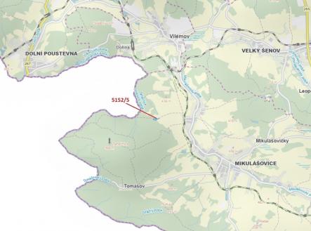 Prodej pozemku, les, 4 741 m²