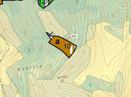 Prodej pozemku, les, 4 610 m²