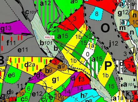 Prodej pozemku, les, 3 439 m²