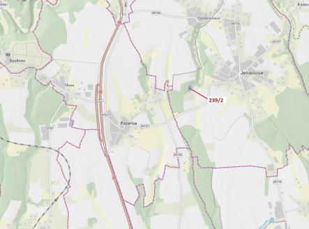 Prodej pozemku, les, 2 305 m²