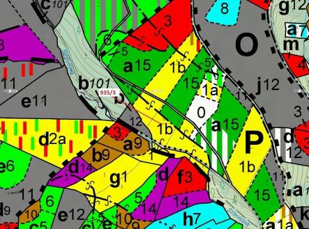 Prodej pozemku, les, 2 349 m²