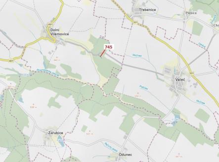 Prodej pozemku, les, 1 957 m²