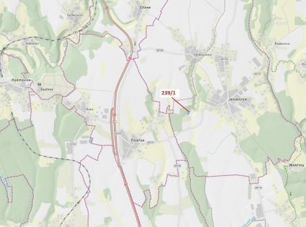 Prodej pozemku, les, 1 872 m²