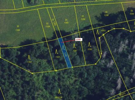 Prodej pozemku, les, 114 m²