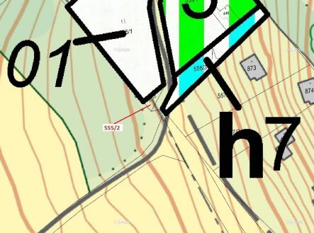 Prodej pozemku, les, 28 m²