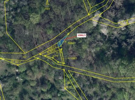 Prodej pozemku, les, 26 m²