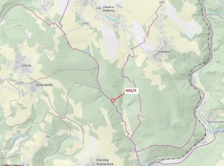 Prodej pozemku, les, 88 m²