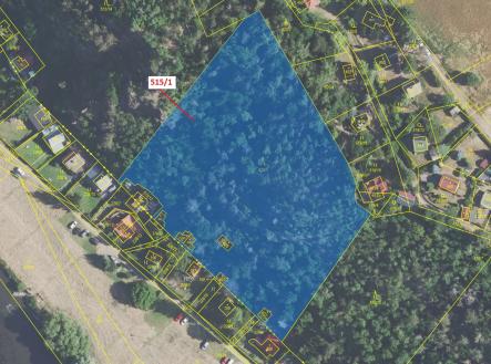 Prodej pozemku, les, 10 228 m²