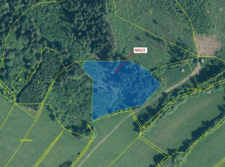 Prodej pozemku, les, 10 638 m²