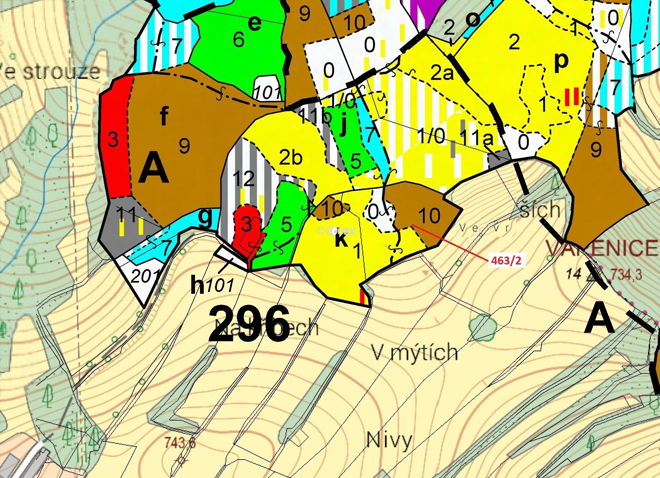 Lesní pozemek o výměře 10 638 m2, podíl 1/1, katastrální území Ostružno na Šumavě, obec Nezdice na Š