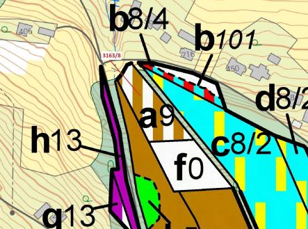 Prodej pozemku, les, 1 981 m²