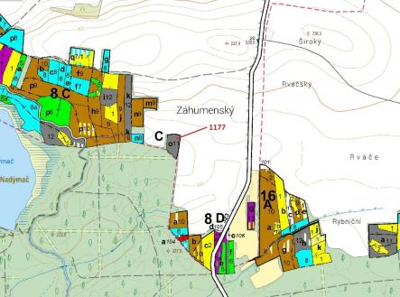 Prodej pozemku, les, 4 658 m²