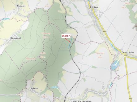 Prodej pozemku, les, 6 750 m²