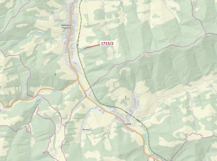 Prodej pozemku, les, 2 632 m²