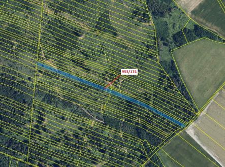 Prodej pozemku, les, 6 275 m²