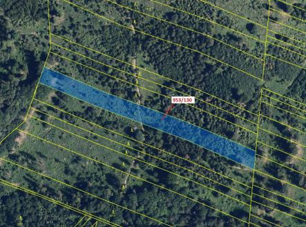 Prodej pozemku, les, 5 079 m²