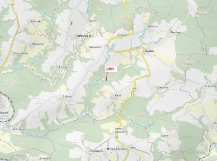 Prodej pozemku, les, 518 m²