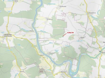 Prodej pozemku, les, 1 685 m²