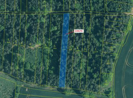 Prodej pozemku, les, 1 630 m²