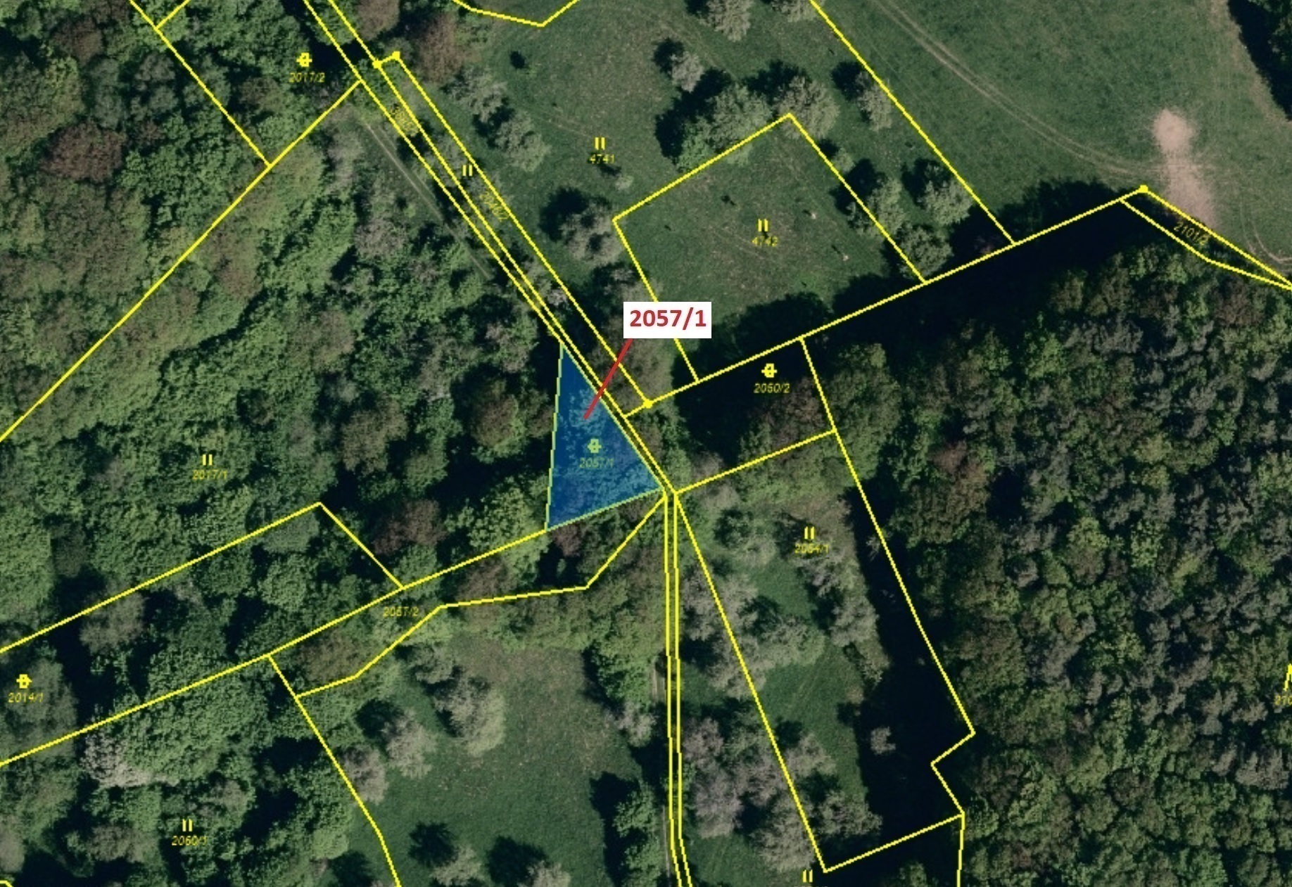 Ostatní plocha o výměře 295 m2, podíl 1/1, katastrální území Slopné, obec Slopné, obec s rozšířenou 