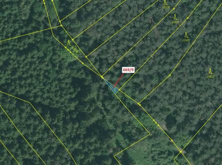 Prodej pozemku, les, 32 m²