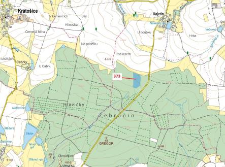 Prodej pozemku, les, 25 608 m²