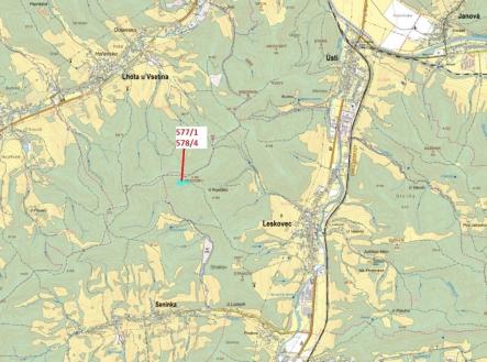 Prodej pozemku, les, 10 642 m²